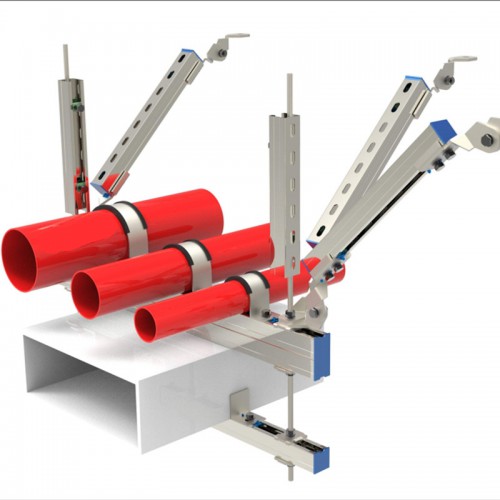 管道抗震支架 風管抗震支架  建筑抗震支架  機電抗震支架