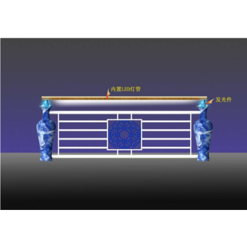 燈光安全防撞護欄