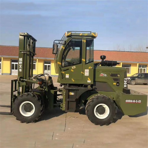 攀枝花越野叉車多少錢 泥濘路叉車 耗油少四驅叉車價格便宜