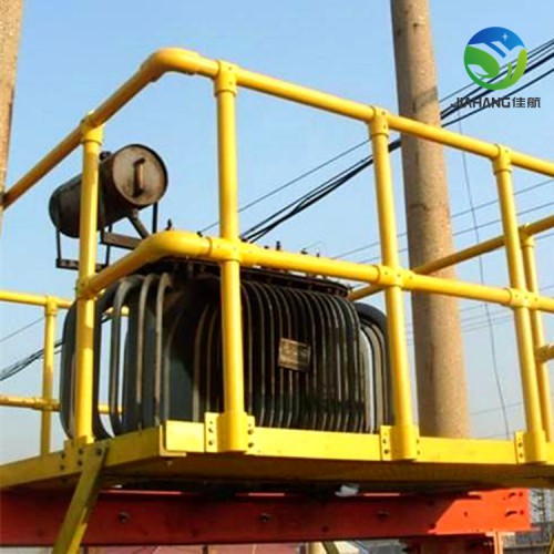 玻璃鋼圍欄變壓器防護(hù)欄固定式油田安全隔離圍欄電力安全護(hù)欄柵欄