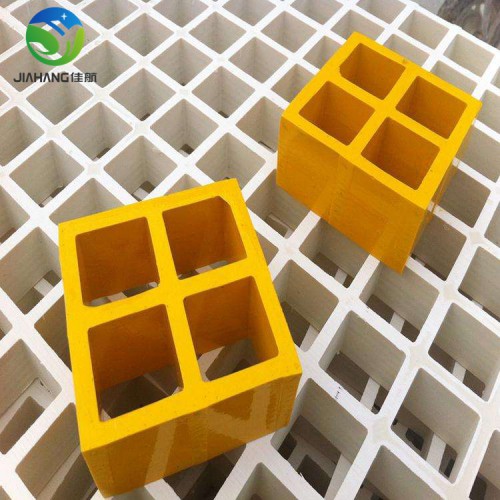 污水處理廠防滑板 耐老化十字槽玻璃鋼格柵 光伏走道網格板