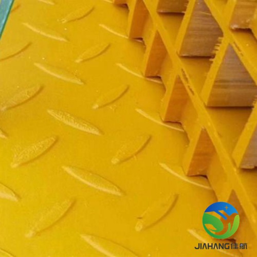 污水處理花紋蓋板 玻璃鋼格柵蓋板定制 3MM防滑防腐蓋板