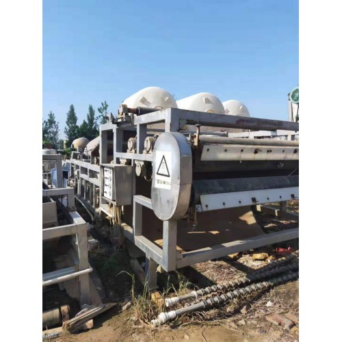 二手帶式污泥脫水壓濾機 2m帶式壓濾機 3米濃縮壓濾機