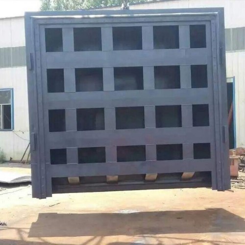 鋼閘門 崇鵬水工 平面弧形閘門  鋼制閘門