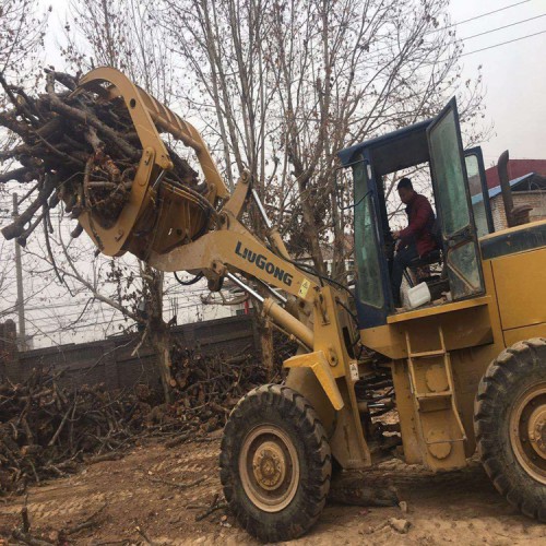 魯工裝載機 加裝清掃 抓木 貨叉 多功能裝載機