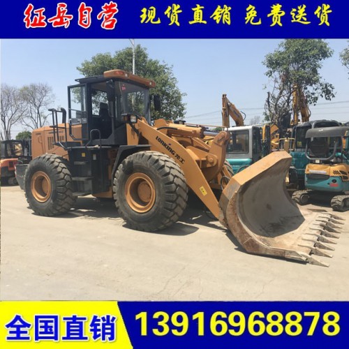 二手裝載機 5噸側翻鏟車 50抓木機出售