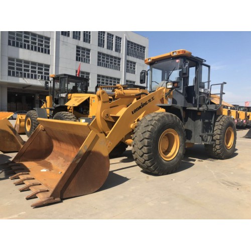 二手裝載機 九成新龍工855D加長臂二手鏟車出售