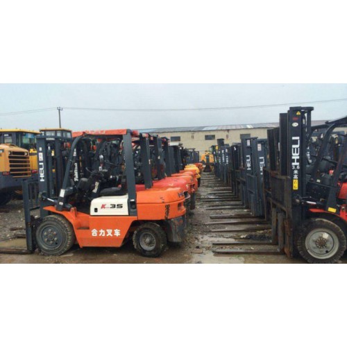 二手叉車 1到10噸燃油 電動 報夾 平夾集裝箱鏟車出售