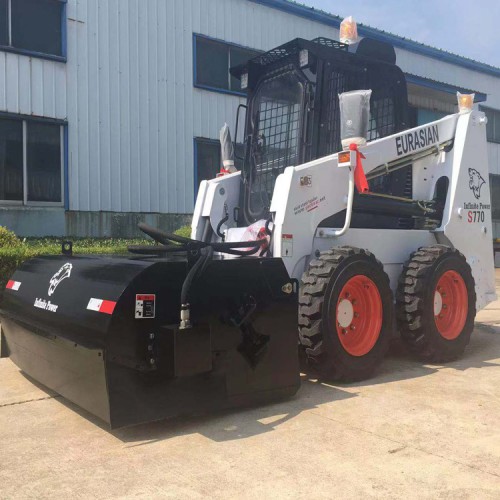 鏟車清掃頭 滑移鏟車掃路頭 路面清掃車