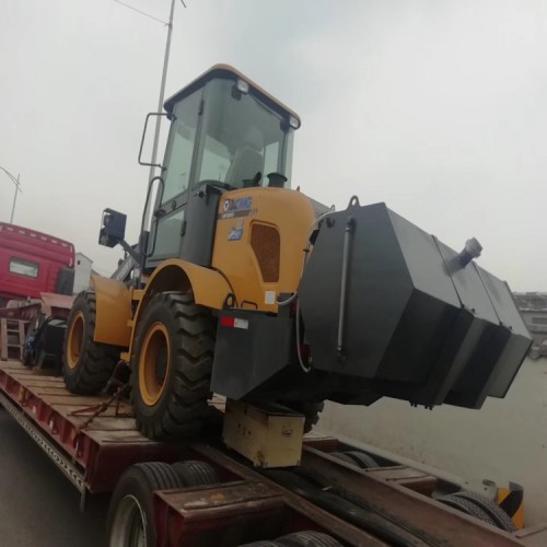 3噸裝載機掃路車 加裝清掃器 路面清掃車