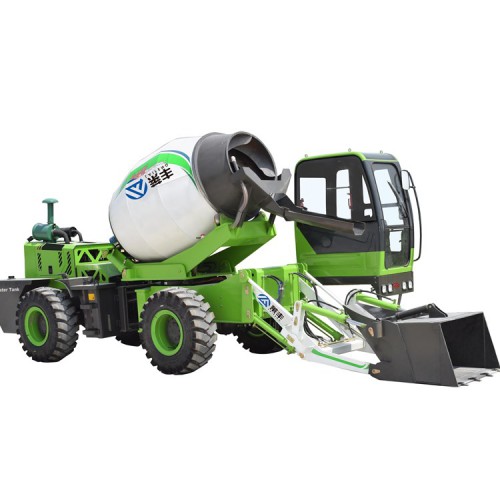 鄰水縣流動上料攪拌車中小型混凝土攪拌 工地砂子攪拌車廠家萊豐