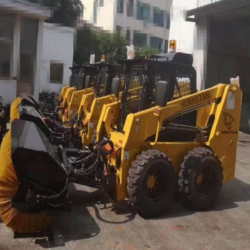 滑移裝載機掃雪車  快裝清雪設備 冬季除冰雪設備