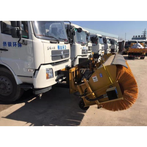 滾刷式除雪車 環衛車包安裝 灑水車加裝除雪滾刷 除雪設備