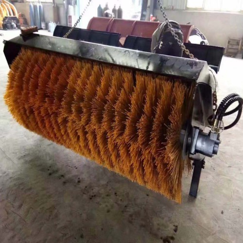 掃路車加裝除雪滾刷 配滾刷式除雪車 直徑500mm刷片供應(yīng)