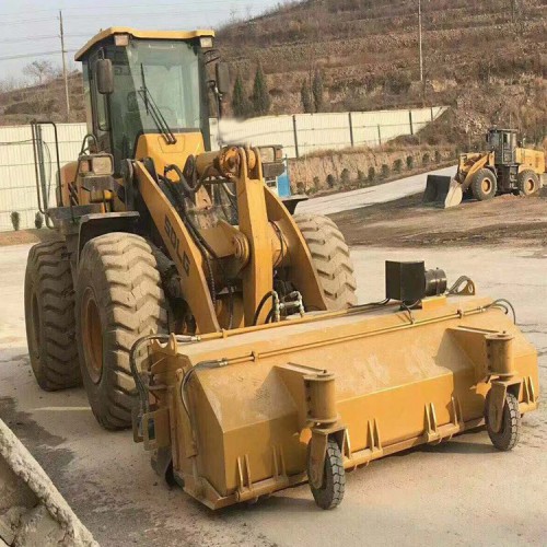 裝載機改裝清掃機 改裝掃地機 鏟車加裝掃路車