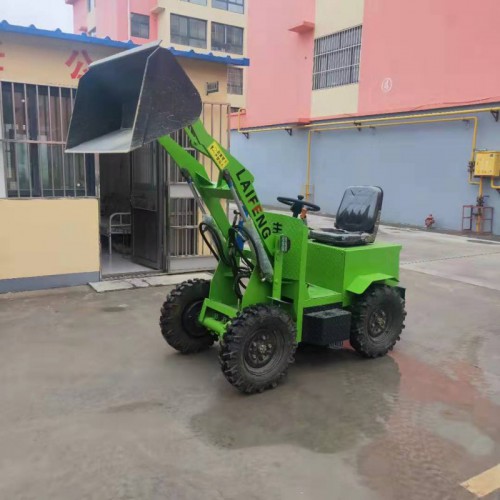 玉田養(yǎng)殖用電動裝載機廠家電瓶小鏟車綠色環(huán)保小鏟車價格便宜