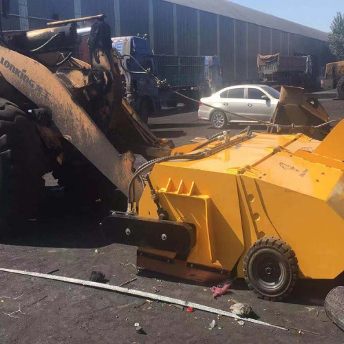 裝載機(jī)清掃器 鏟車掃地機(jī) 改裝載機(jī)清掃機(jī) 馬路掃路機(jī)