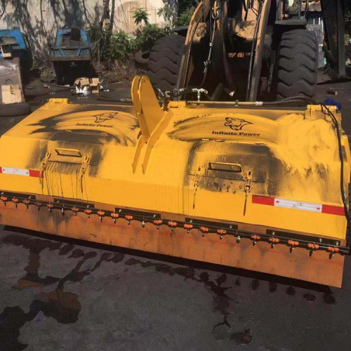 小型鏟車掃地機 小型掃路車 裝載機前進清掃器 高速公路清掃車