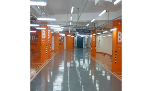 停車場地坪漆施工圖 (4)