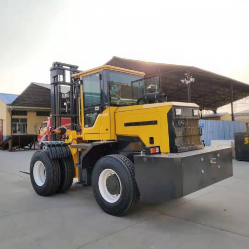 興義越野叉車爬坡強叉車6噸5噸4噸車 升高可根據(jù)需求定制英