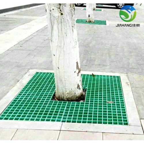樹防塵篦子價(jià)格 防塵護(hù)樹板顏色  長(zhǎng)寧玻璃鋼樹池蓋板用格柵