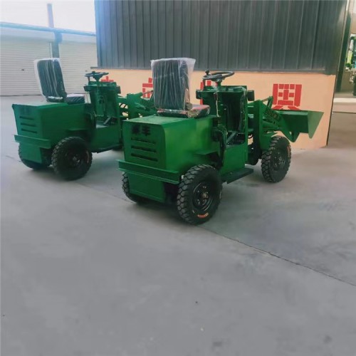噪音低的小鏟車 小型電動鏟車 電瓶裝載機廠家山東萊豐敏