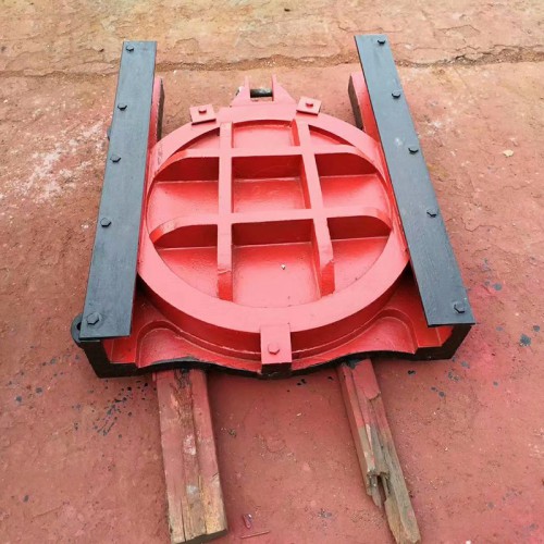 鑄鐵鑲銅圓閘門