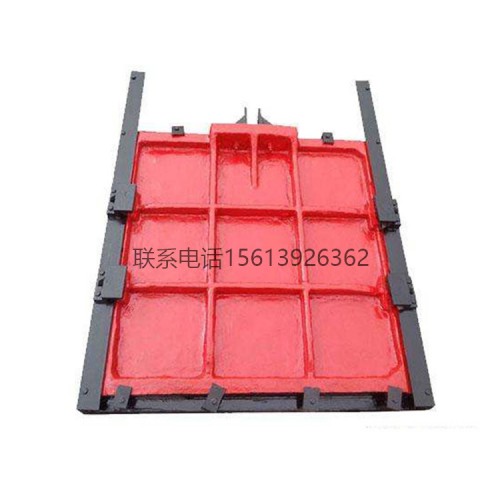 PGZA暗杠鑄鐵閘門 隱蔽式鑄鐵閘門 啟閉機閘門 安裝流程