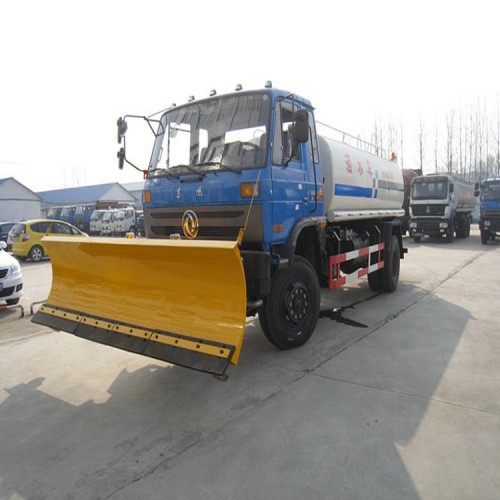 灑水車改裝除雪 灑水車加裝推雪板 灑水車除雪鏟生產廠家