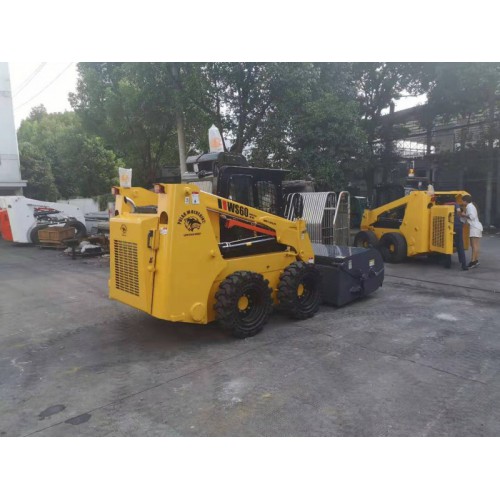 無(wú)塵掃路車(chē) 滑移裝載機(jī) 裝載機(jī)清掃器 裝載機(jī)改裝滾刷清掃器