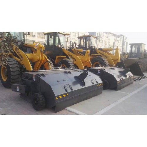 鏟車多功能屬具-路面掃地機-928裝載機清掃器價格-清掃器