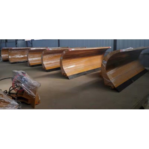 哈爾濱小區路政拋雪機-卡車推雪鏟-專業除雪設備-推雪板