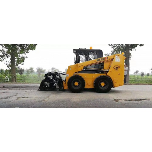 內蒙古滑移裝載機 滑移清掃器 滑移掃地機 封閉式清掃器 清掃