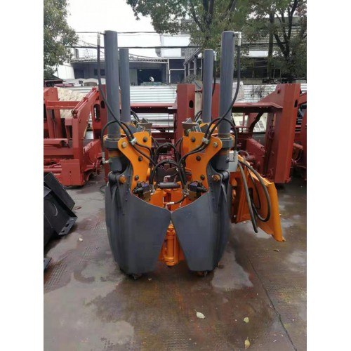 履帶式滑移挖樹機 效率高 成本低 是工人的幾十倍 泰亨生產