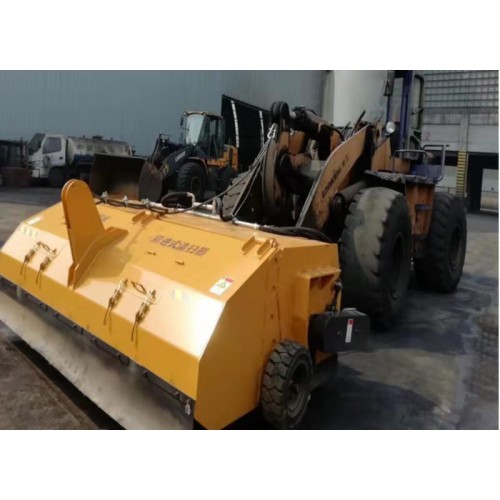 山工鏟車清掃車 滑移掃地車 水穩(wěn)清掃器 裝載機(jī)前置清掃器