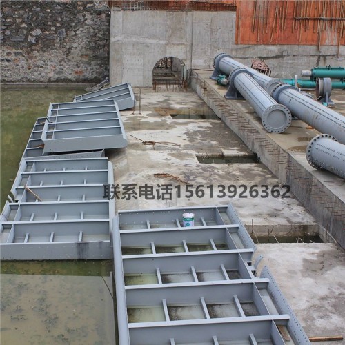 鋼制閘門(mén) 海鷹水利 橫軸式閘門(mén)  鋼壩閘作用  鋼壩閘效果圖