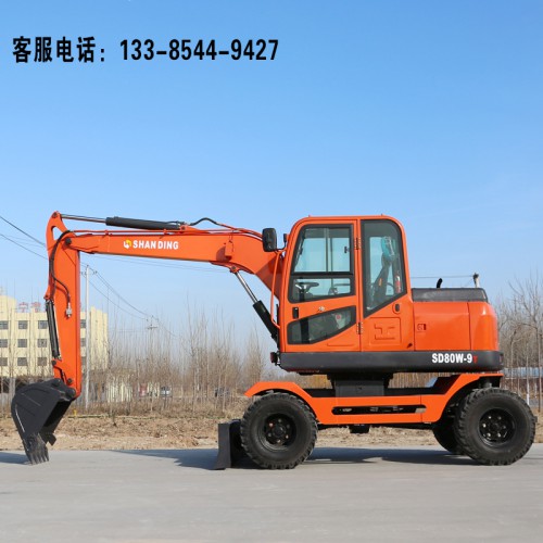 河南小型輪式挖掘機價格