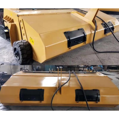 鏟車掃地機 清掃機 掃路車 滑移裝載機無塵清掃器 封閉掃地機