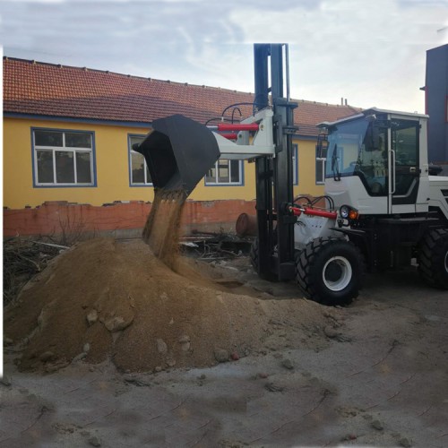 泥濘路叉車  品質(zhì)保障 伐木場越野叉車 萊豐 價格面議