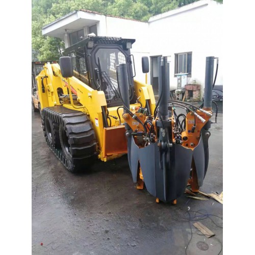 泰亨挖樹機 四掰式帶土球 CQ600 移樹斷根機 園林移樹機