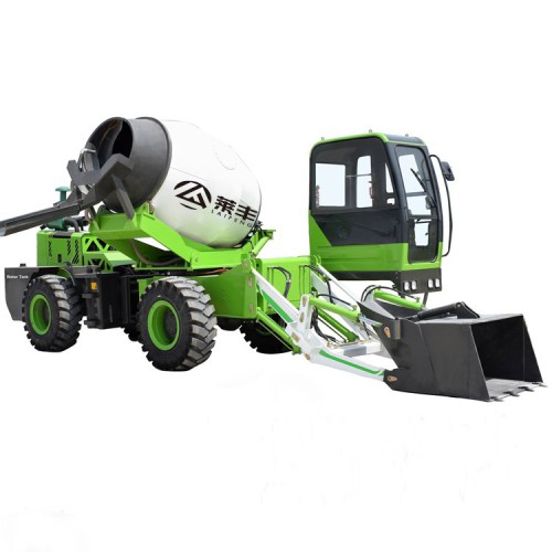 旋轉(zhuǎn)卸料攪拌車  萊豐 現(xiàn)貨出售 自上料水泥攪拌車