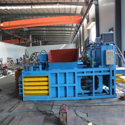 全自動(dòng)臥式廢紙打包機(jī)