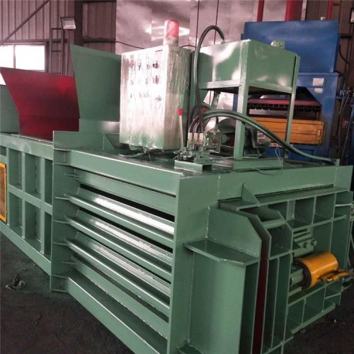 臥式全自動(dòng)廢紙打包機(jī)