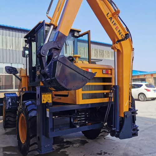 兩頭忙裝載機現貨銷售  萊豐 農用鏟挖一體式裝載機 定金發貨