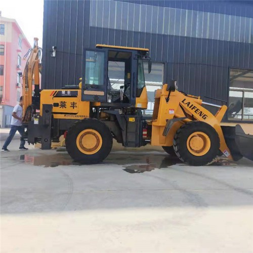 兩用兩頭忙挖掘裝載機  萊豐 液壓系統輪式裝載機 定金發貨