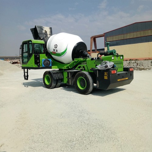 鄉村工程用快速自動攪拌車  旋轉上料攪拌車 現貨出售