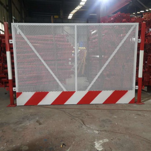 沖孔板施工臨邊圍擋 基坑臨邊護欄 樓層陽臺臨邊安全防護