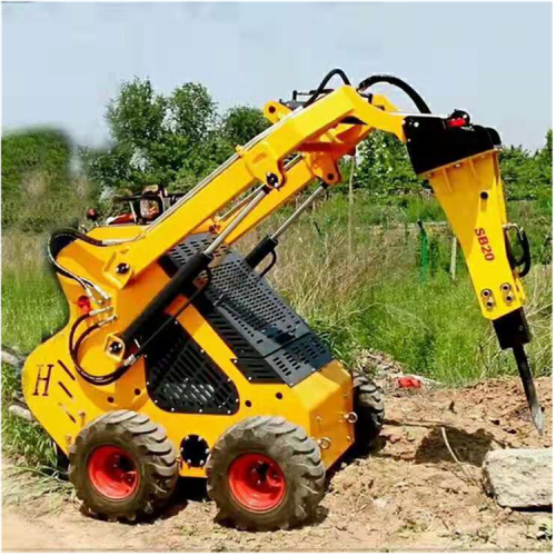 多功能滑移小鏟車 建筑工程滑移小鏟車 電力工程微型小鏟車