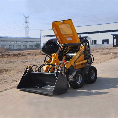 多功能滑移小鏟車 滑移小鏟車工程機械 微型小鏟車視頻