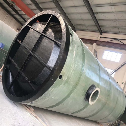 一體化預(yù)制泵站 標準立式污水泵站 玻璃鋼一體化泵站